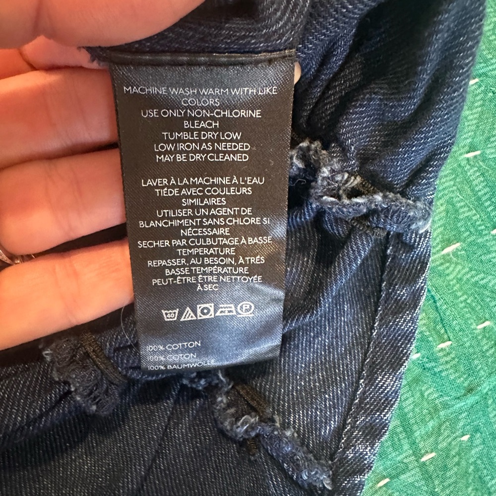 Pilcro Blue Button Down Shirt - Picture 13 of 13